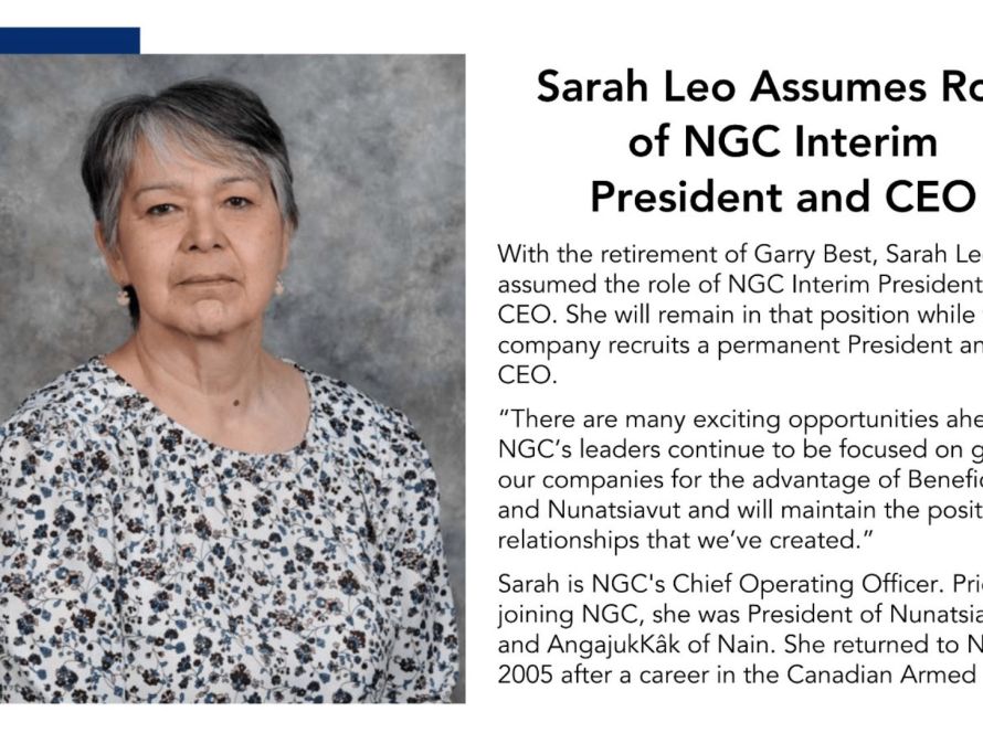 Sarah Leo Assumes Role of NGC Interim President and CEO